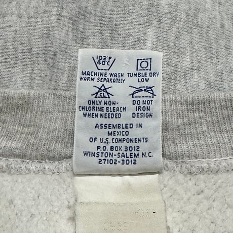 90s　Champion　リバースウィーブ　Reverse Weave　Size XXL　DICKINSON STATE　刺繡タグ　チャンピオン　(S5390)