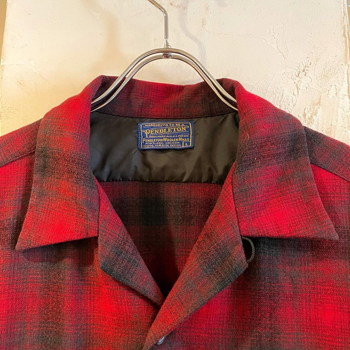 【希少カラー】60s ペンドルトン ボードシャツ オープンカラー M USA製 PENDLETON 古着 60年代 ペンドルトン ボードシャツ チェック柄