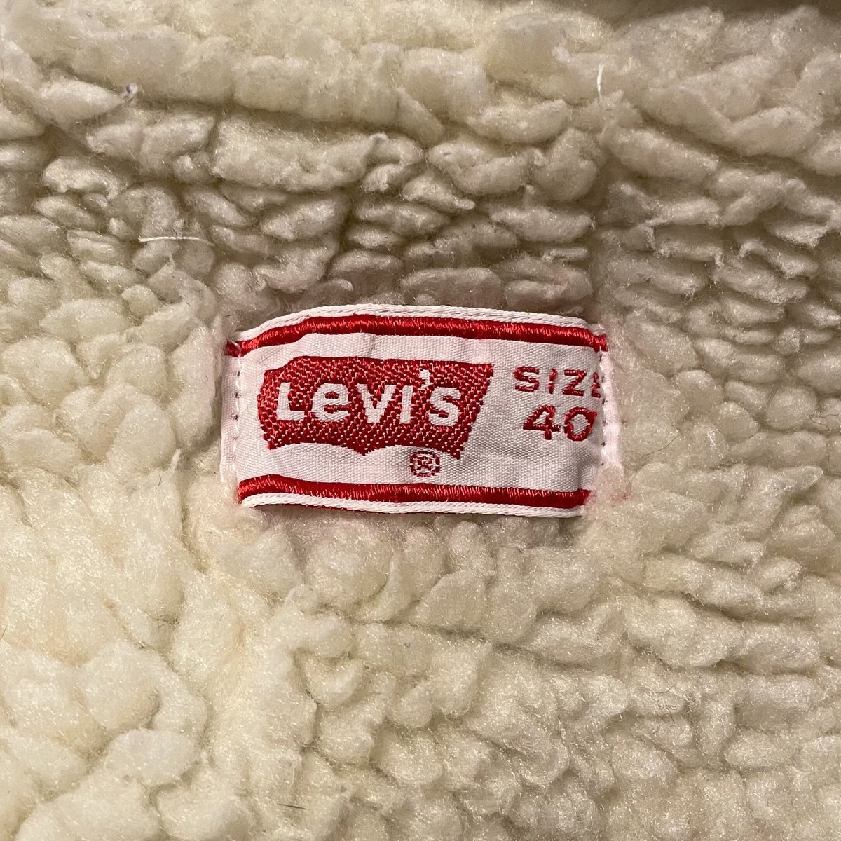 80s Levi's 71605-0217 デニムボアジャケット ロング丈 USA製 80s Levi's 71605-0217 デニムボアジャケット ロング丈 USA製