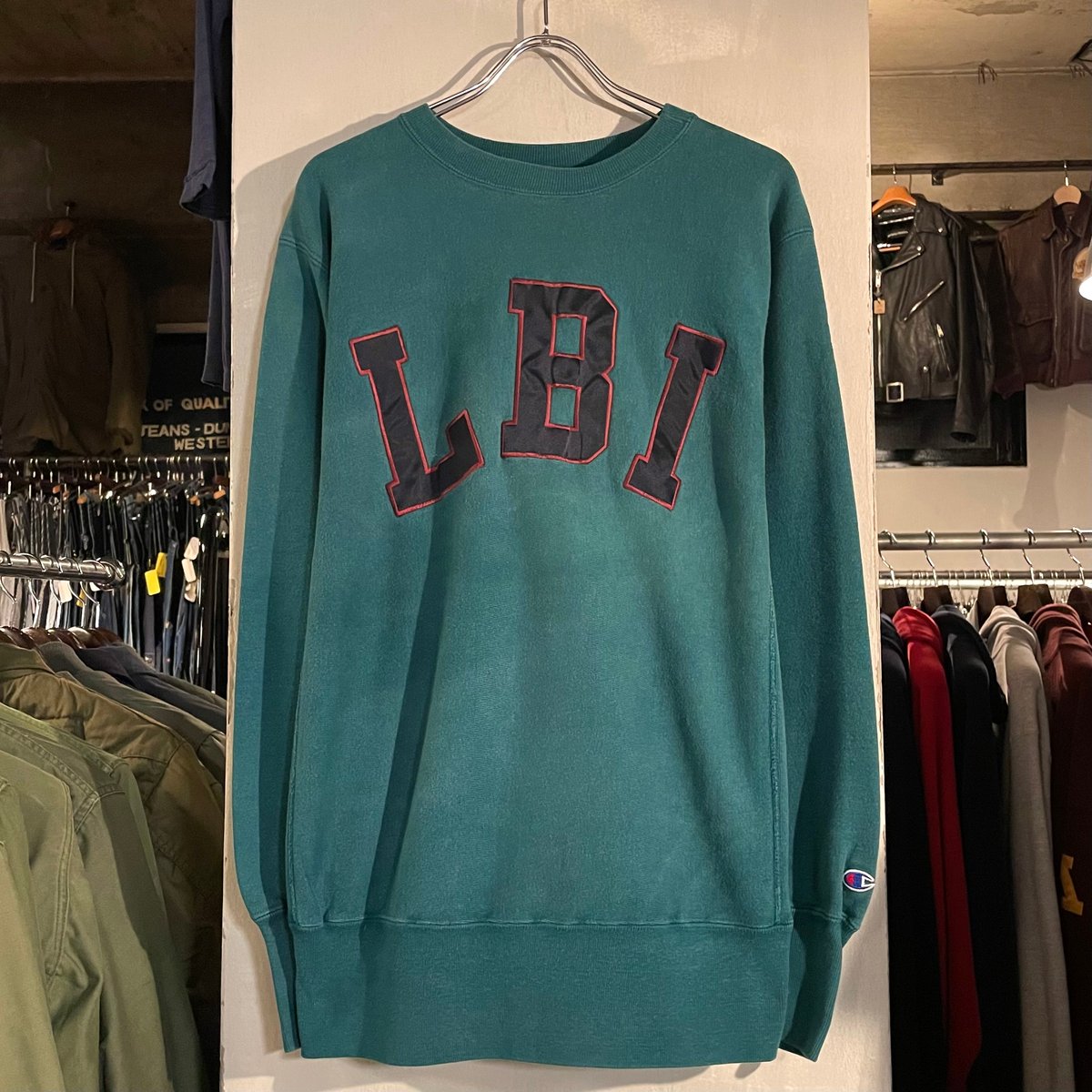 90s Champion リバースウィーブ Reverse Weave USA製 LBI 刺繡 90s Champion リバースウィーブ Reverse Weave USA製 LBI 刺繡