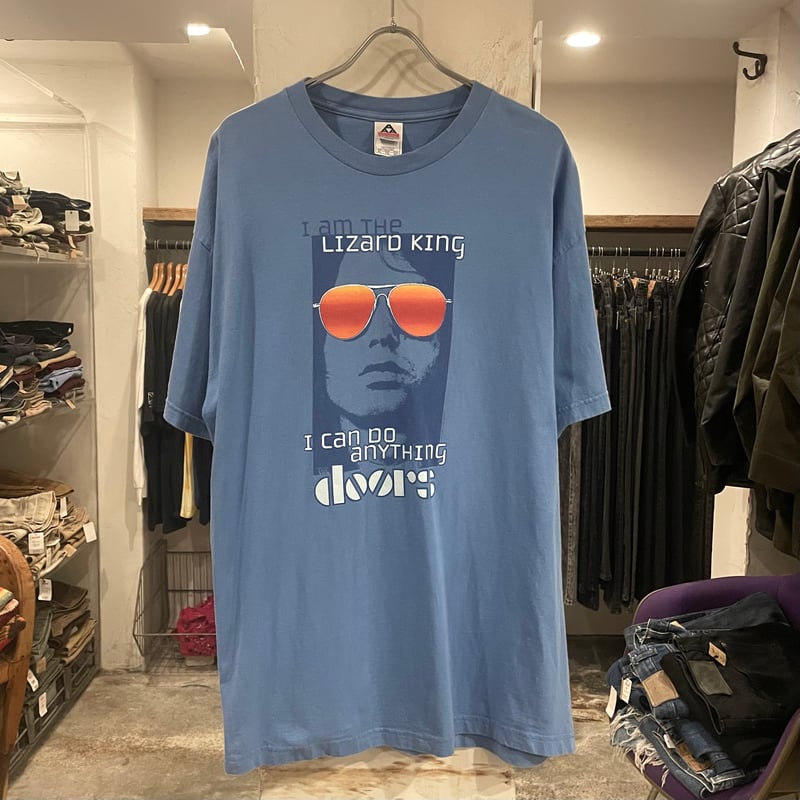 00s S/S バンドTシャツ The Doors Lizard King Size XL ド
