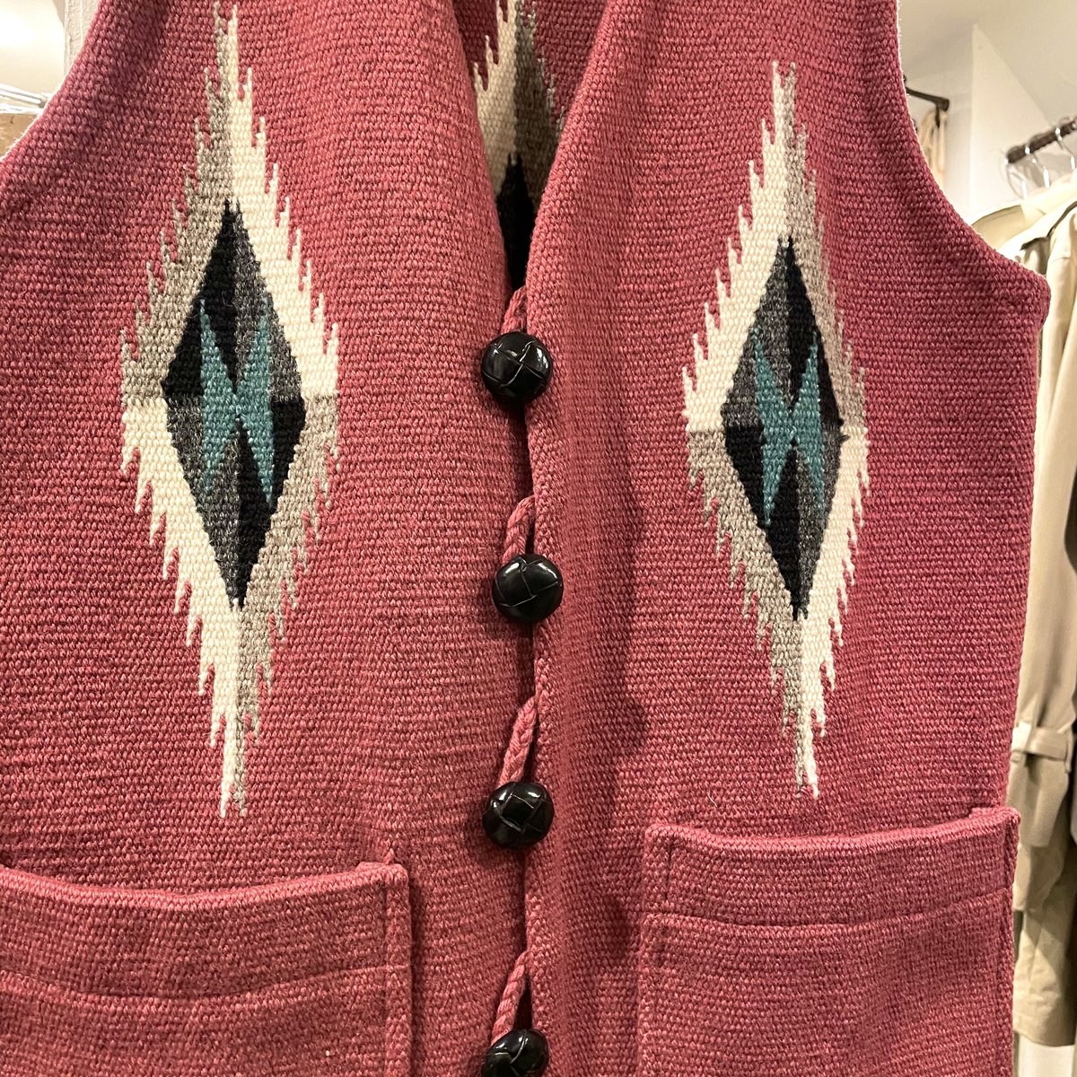 ORTEGA'S CHIMAYO VEST ヴィンテージ チマヨベスト オルテガ社製 ORTEGA'S CHIMAYO VEST ヴィンテージ チマヨベスト オルテガ社製