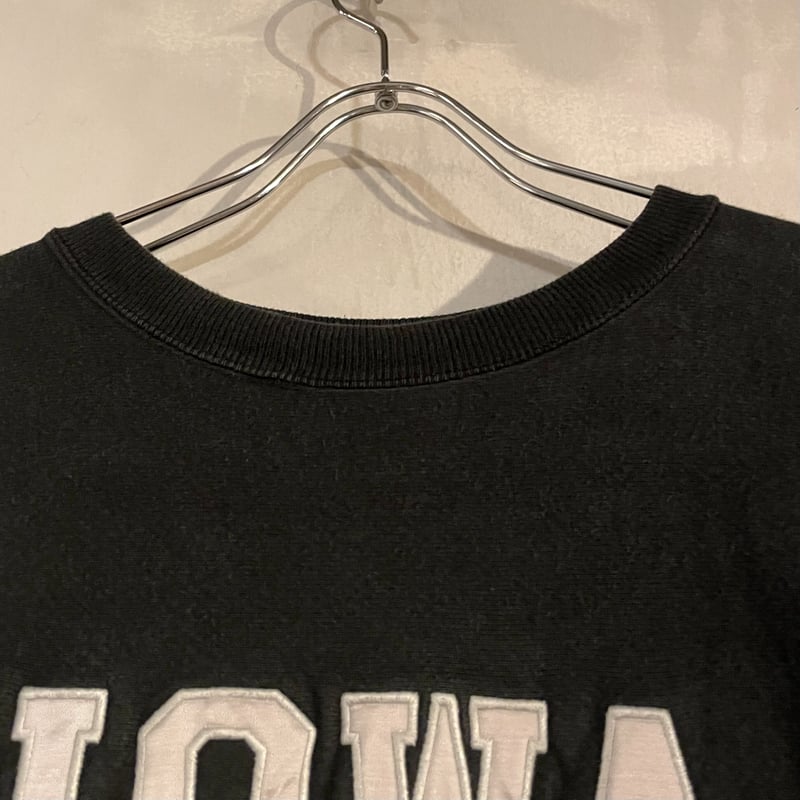 90s Champion リバースウィーブ REVERSE WEAVE ブラック IOWA チ 90s Champion リバースウィーブ REVERSE WEAVE ブラック IOWA チ