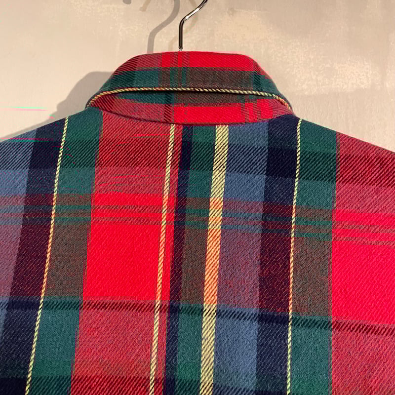 80s ST JOHN'S BAY L/S ネルシャツ USA製 Size L コットンシャツ 80s ST JOHN'S BAY L/S ネルシャツ USA製 Size L コットンシャツ