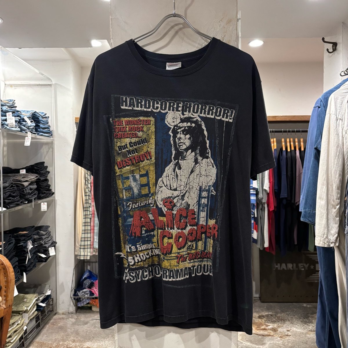 00s Hanes S/S バンドTシャツ Alice Cooper Size M アリス ク