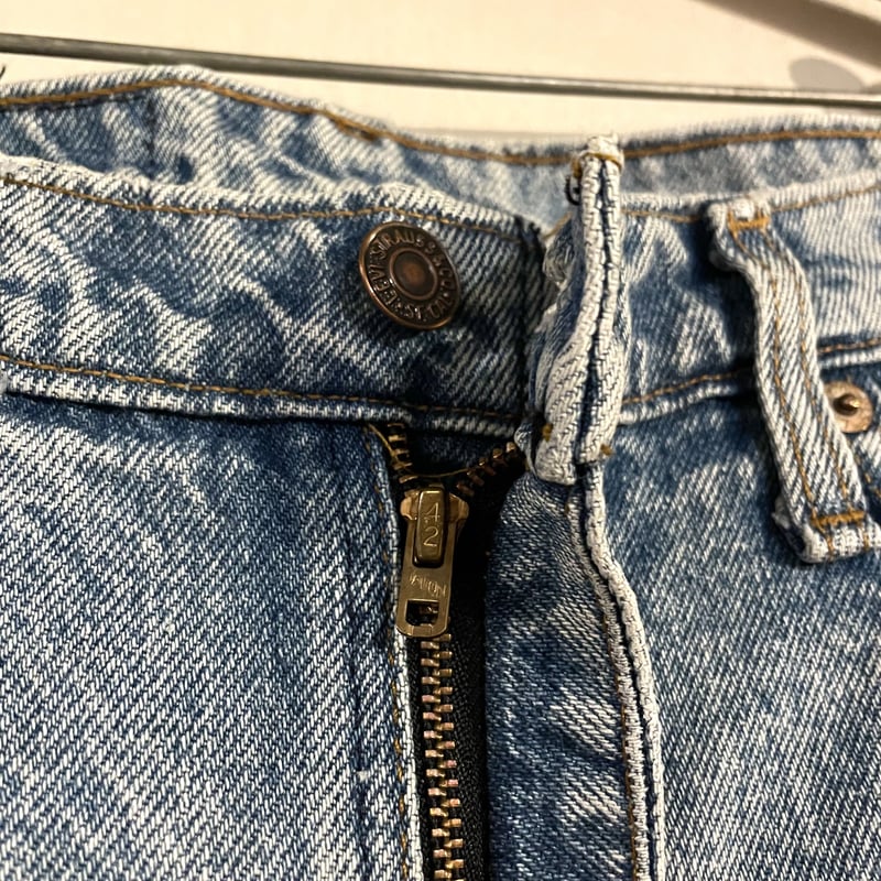 80s リーバイス 505　Levi’s 505 W32 L30 80s USA製 Levi'sリーバイス 505 デニムパンツ W32☆166