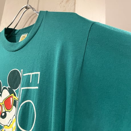 Velva Sheen　ショートスリーブTシャツ　ミッキーT　FLORIDA　USA製　80s　(S1265)