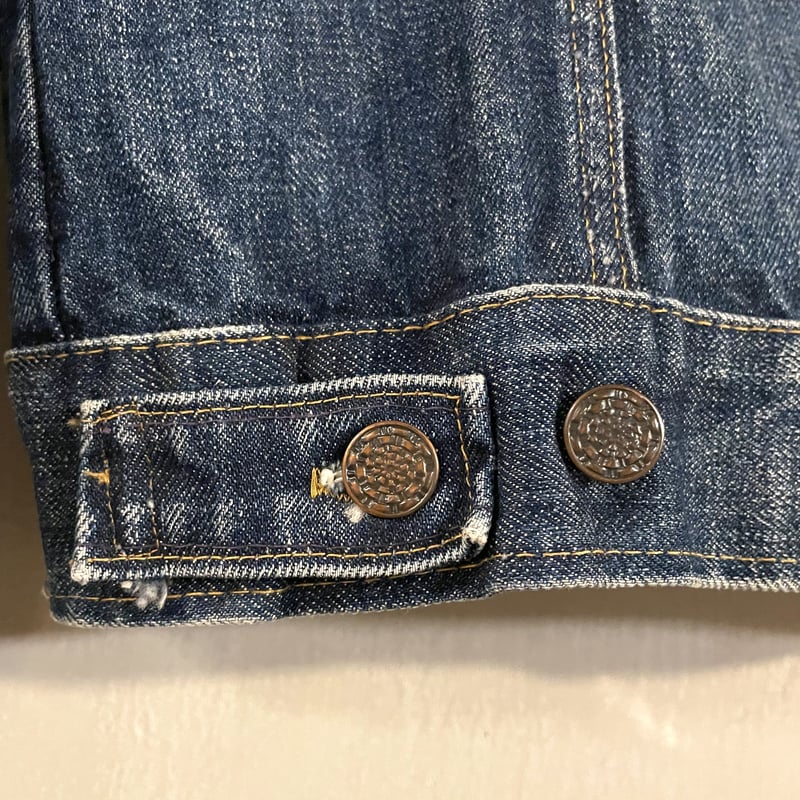 60s Vintage Denim Jacket 4th Type インディゴ染 ストア系 ヴ
