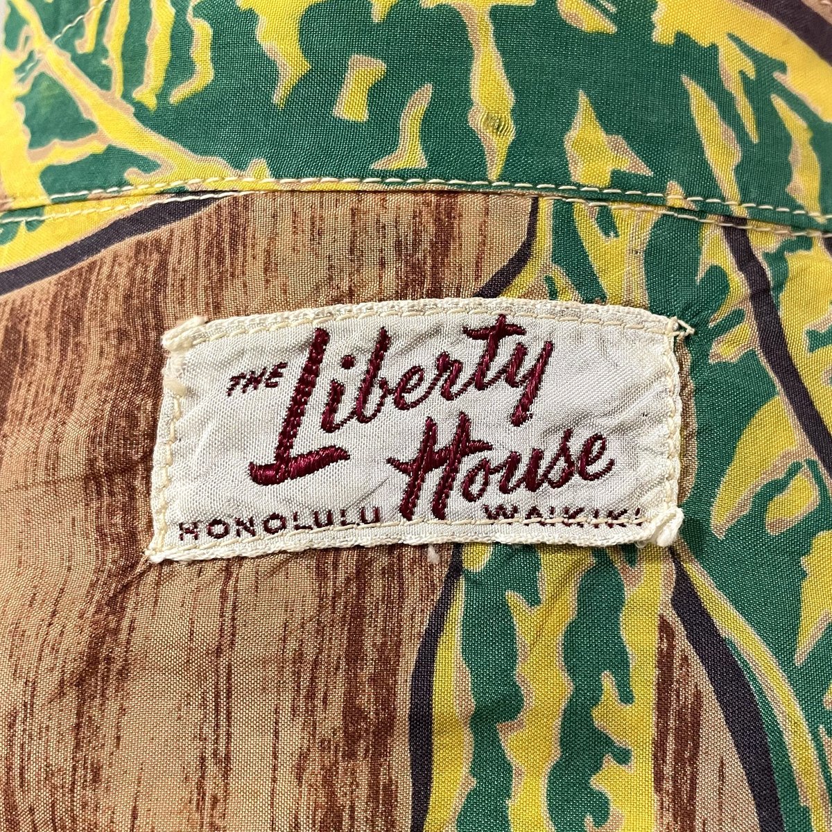 Liberty House 50年代 ヴィンテージハワイアンシャツ Hawaiian Liberty House 50年代 ヴィンテージハワイアンシャツ Hawaiian
