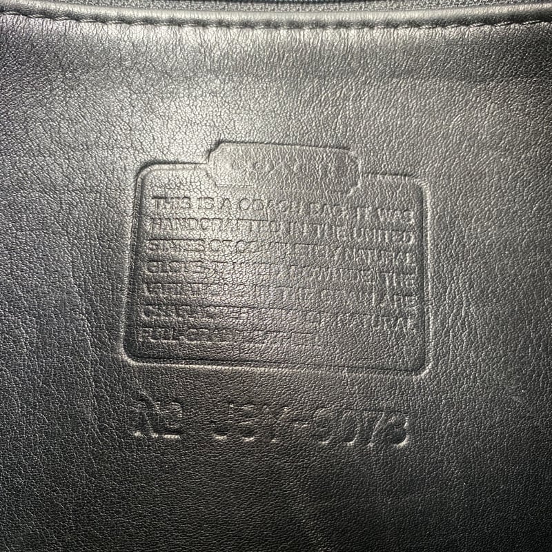 COACH オールドコーチ レザーショルダーバッグ | DUFF