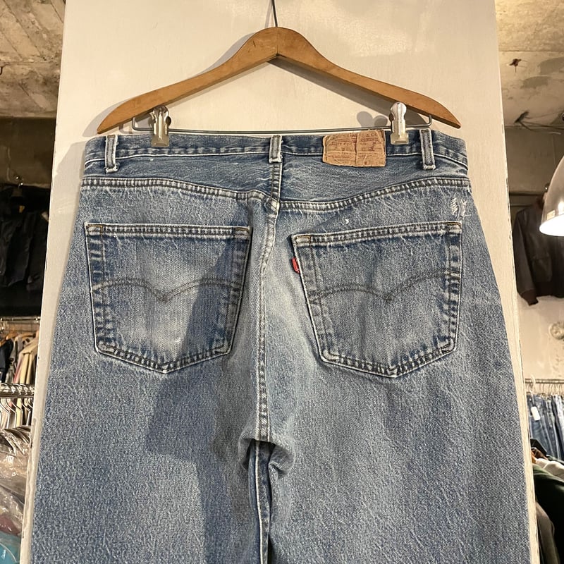 Levi's 501 デニムパンツ 内股シングル 色落良 USA製 80s