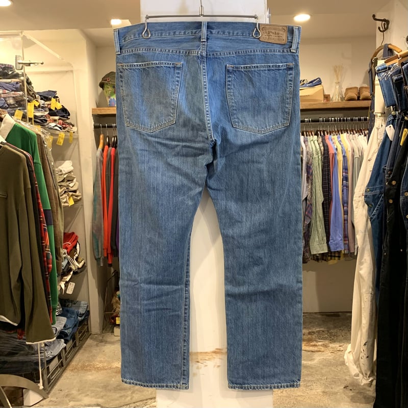 Polo RALPH LAUREN デニムパンツ ジップタイプ 裾チェーン Polo RALPH LAUREN デニムパンツ ジップタイプ 裾チェーン