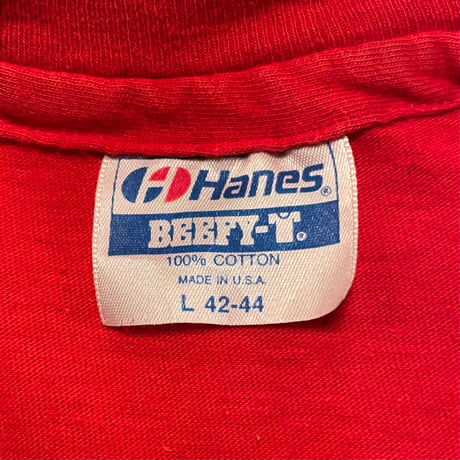 80s　Hanes　HARLEY-DAVIDSON　S/S Tシャツ　ハーレーT　USA製　Size L　©1988　(S4907)