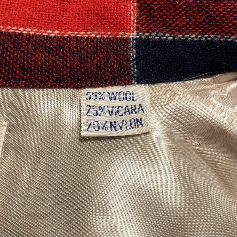PILGRIM 50s ヴィンテージ ウールシャツ 50s PILGRIM Vintage Wool Shirt DEAD STOCK オープンカ