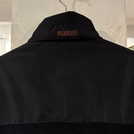 Polo by Ralph Lauren　フリースジャケット　Size L　ポロ ラルフローレン　ノースフェイス デナリ タイプ　ブラック　 (S5278)
