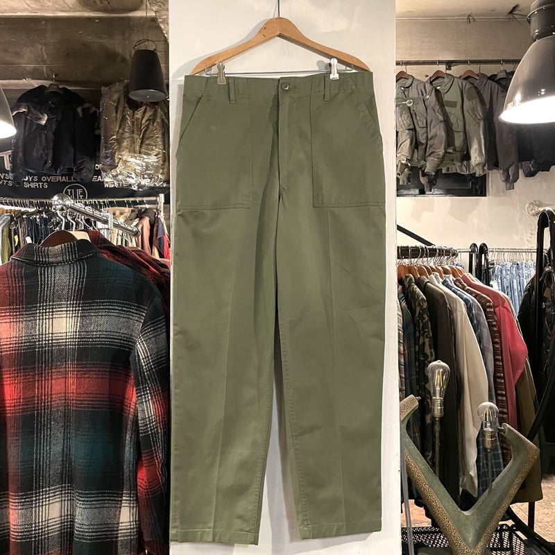 80s US ARMY ベイカーパンツ 36×30½ ミリタリーパンツ コットン 80s US ARMY ベイカーパンツ 36×30½ ミリタリーパンツ コットン