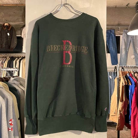 90s　Champion　リバースウィーブ　reverse weave　BRECKENRIDGE　COLORADO　チャンピオン　(S2135)