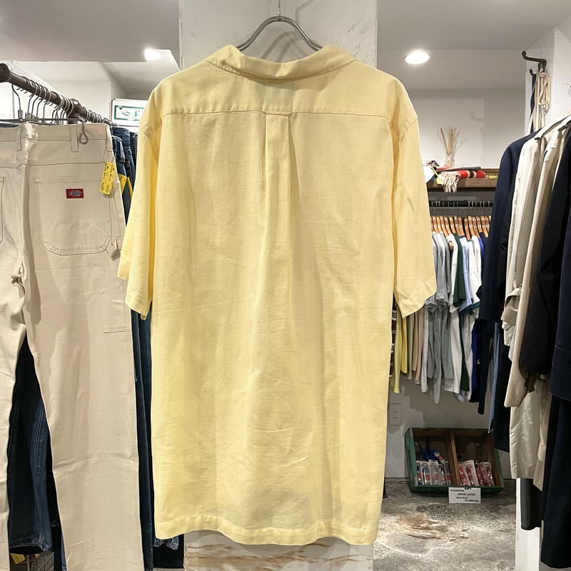 ラルフローレン 開襟　ボックス　シャンブレー　シャツ　マチ付　コーストガード Polo Ralph Lauren 