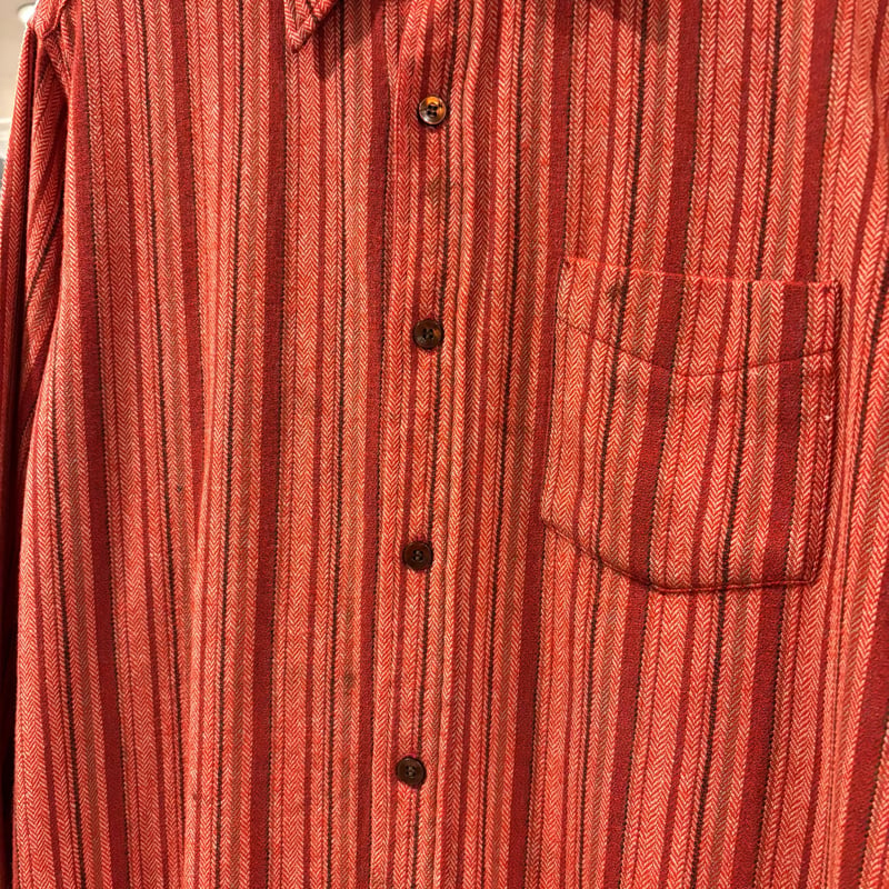 60s PENDLETON L/S ウールシャツ Size M USA製 ストライプ ペンドル