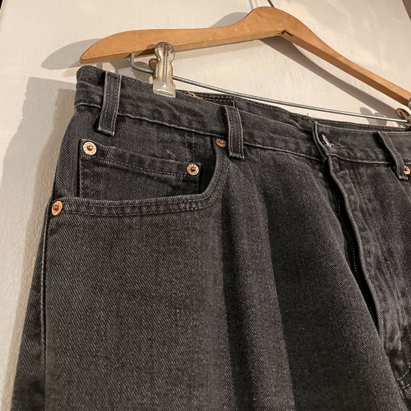 00s Levis ブラック　デニムパンツ　505 550 569 【D72】 00s Levi'sリーバイス 505 ブラック デニムパンツ w34 L32☆20