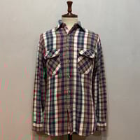 60s TOWNCRAFT S/S ボタンダウンシャツ チェック柄 USA製 Pennys (