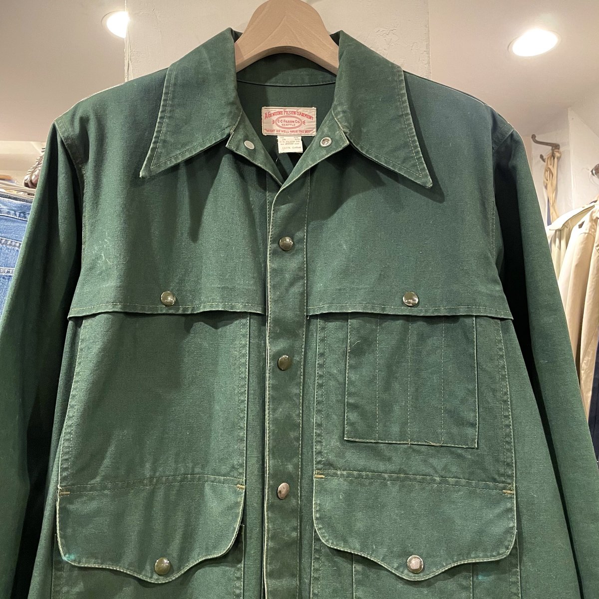 FILSON GARMENT 60-70s Old Cruiser Jacket USA製 ク FILSON GARMENT 60-70s Old Cruiser Jacket USA製 ク