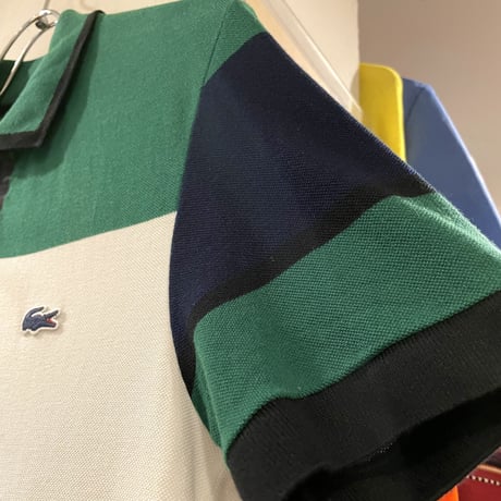 LACOSTE　ショートスリーブポロシャツ　ラコステ　ワンポイント　フランス製　(S2455)