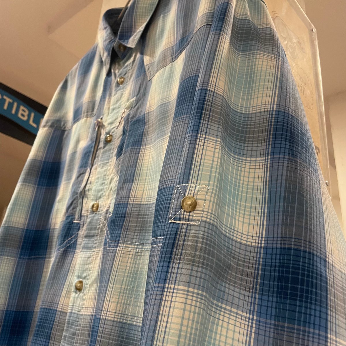 patagonia L/S フィッシングシャツ 寒色系 パタゴニア (S4134