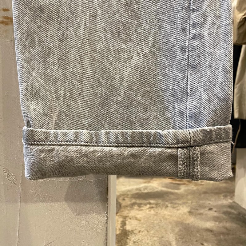 美品80s USA製501-0661アシッドウォッシュ W34L32 ブラック Levi's 501