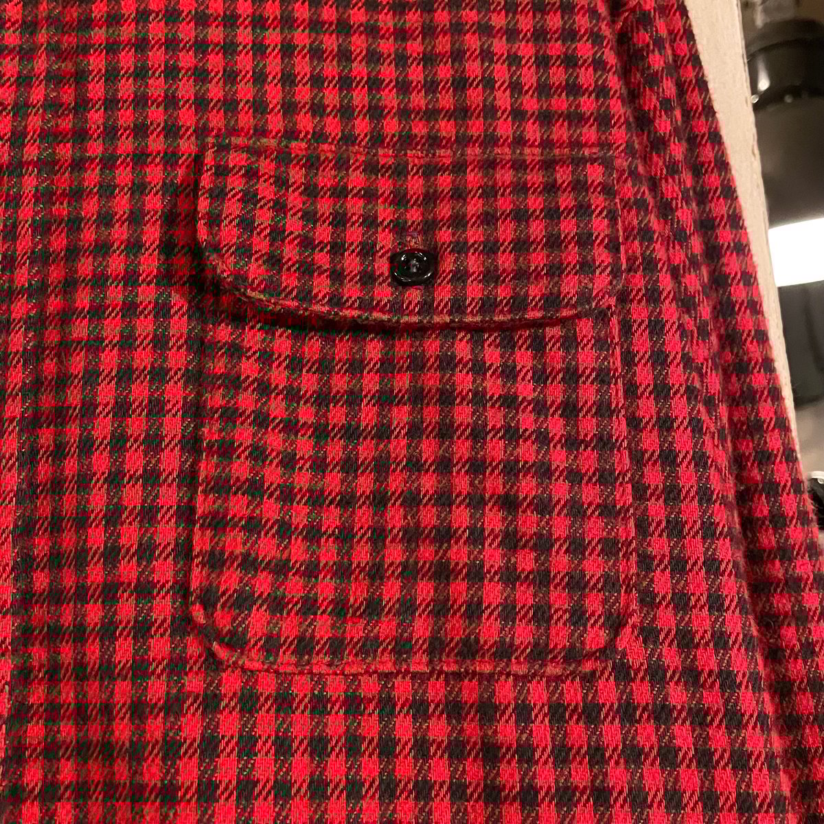 70s FIVE BROTHER L/S ネルシャツ USA製 Size 2XL コットンシャ 70s FIVE BROTHER L/S ネルシャツ USA製 Size 2XL コットンシャ