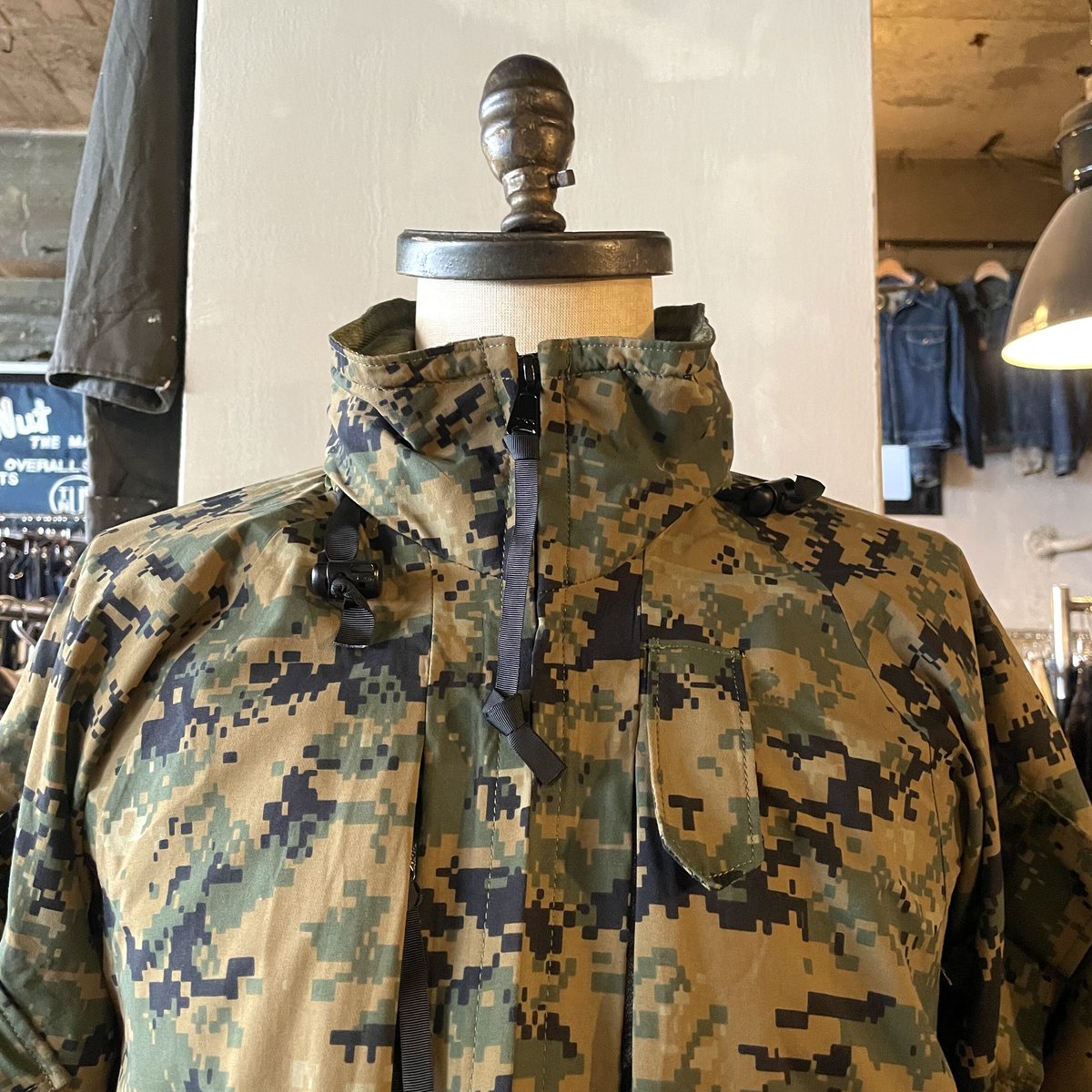 USMC GORE-TEX パーカー MARPAT デジカモ デジタル ウッドランドカモ