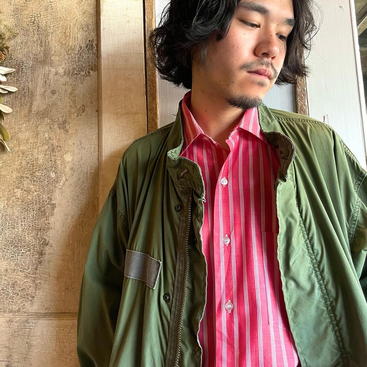 60s ARROW Vintage L/S Stripe Shirt ロングスリーブ ストライ