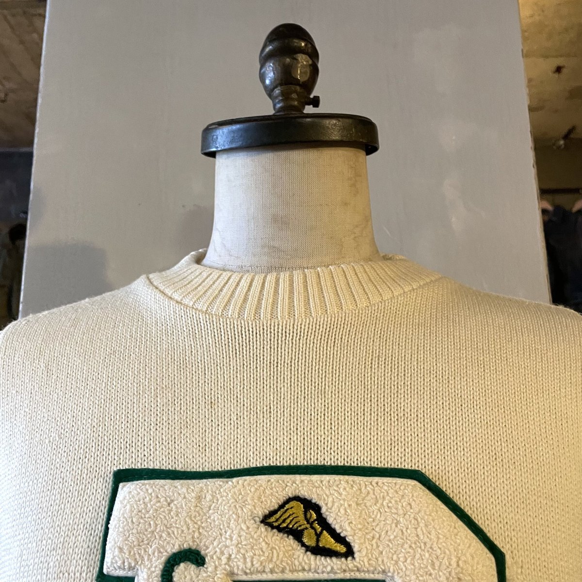 60s ART KNITTING MILLS Vintage Letterd Sweater 60s ART KNITTING MILLS Vintage Letterd Sweater