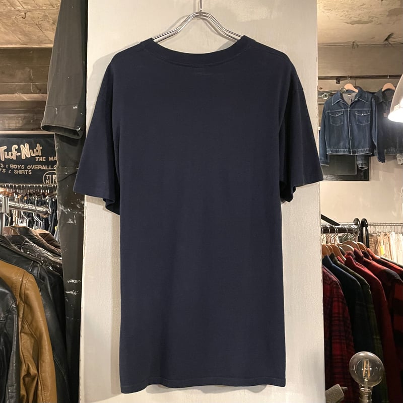 80s Champion トリコタグ USA製 NOTRE DAME 93 XL 80s Champion S/S Tシャツ NOTRE DAME ネイビー トリコタグ ショー