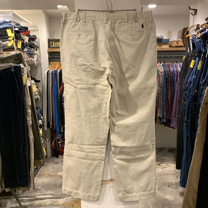 Polo by Ralph Lauren チノパン ポロチノ アイボリー ラルフローレン (S