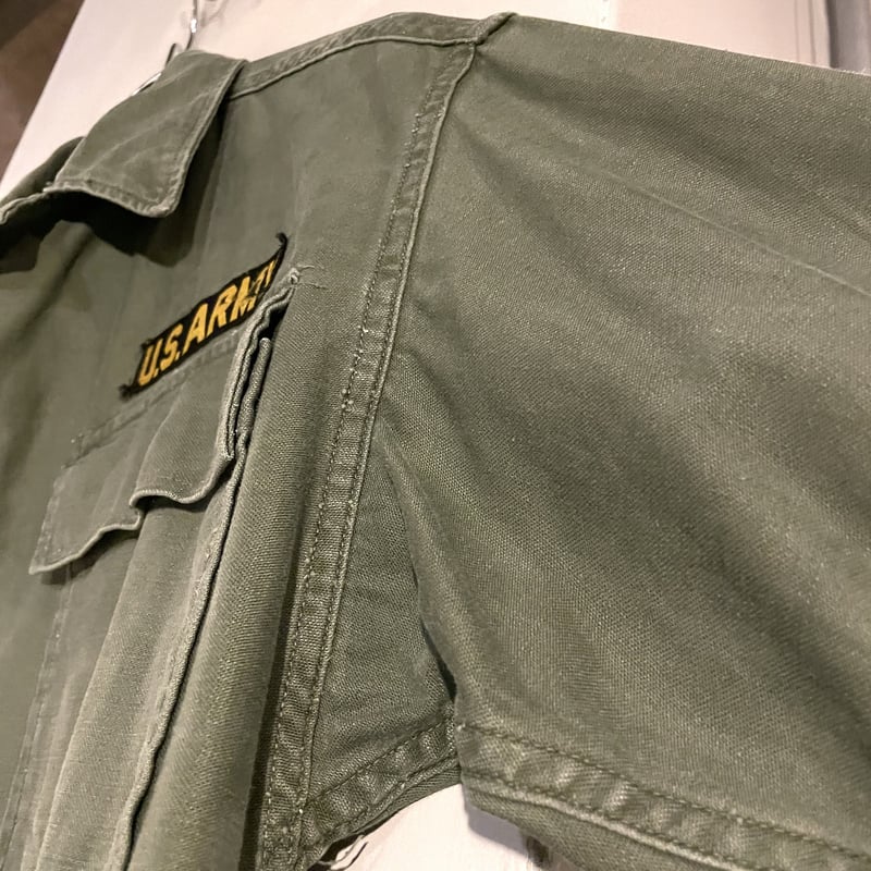 50s US ARMY ユーティリティシャツ 筒袖タイプ 初期型 シャツ