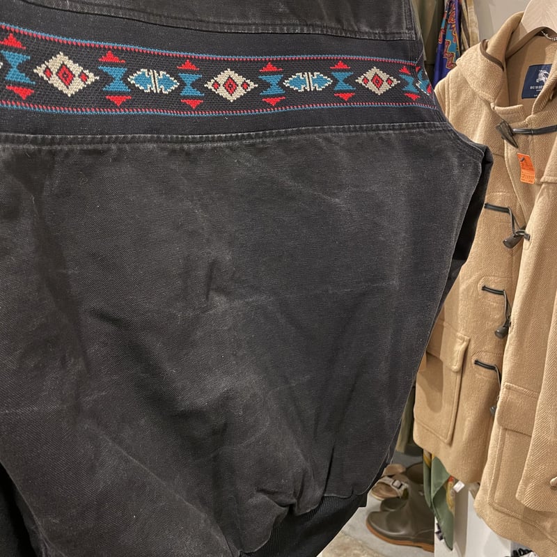 carhartt 90s ダックアクティブジャケット 黒 ネイティブ