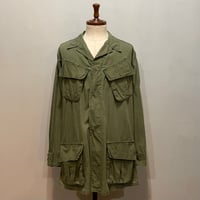 60s　US MILITARY　JUNGLE FATIGUE JACKET　3rd Type　ジャングル ファティーグジャケット　ノンリップ　1967年　(S5702)