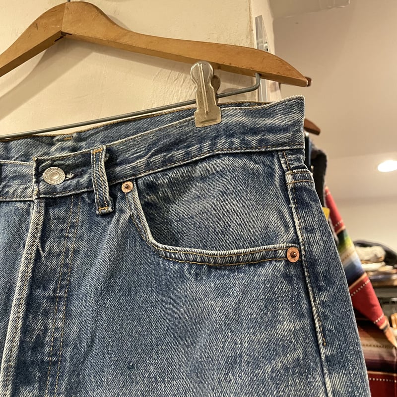 80s Levi's 501 リーバイス デニムパンツ ボタン裏501 ナイロンフット