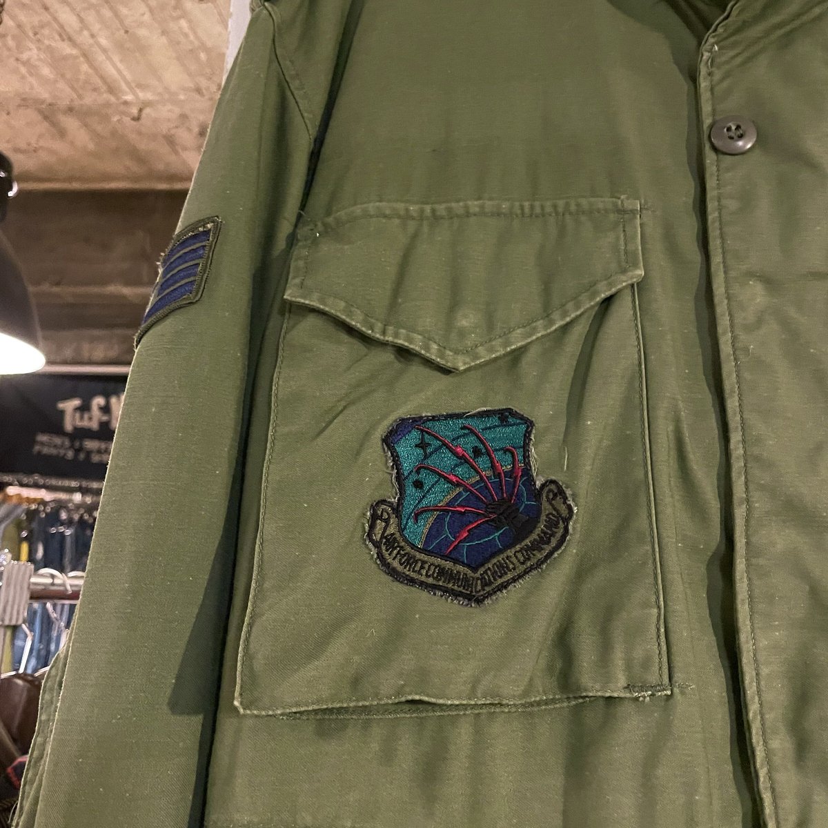 70s US AIR FORCE M-65 Field Jacket 3rdタイプ ブラスジッ