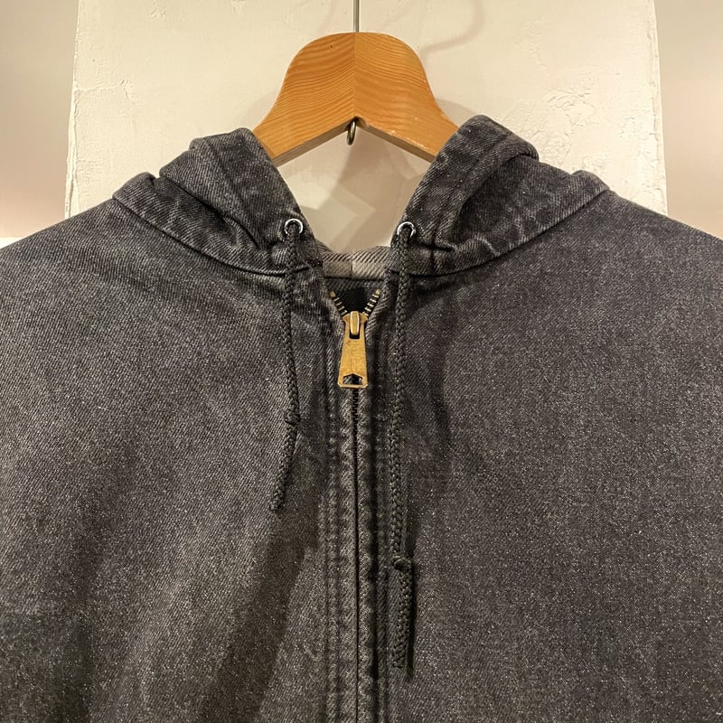 carhartt 80s USA製 ブラックデニム アクティブジャケット XXL carhartt 80s USA製 ブラックデニム アクティブジャケット XXL