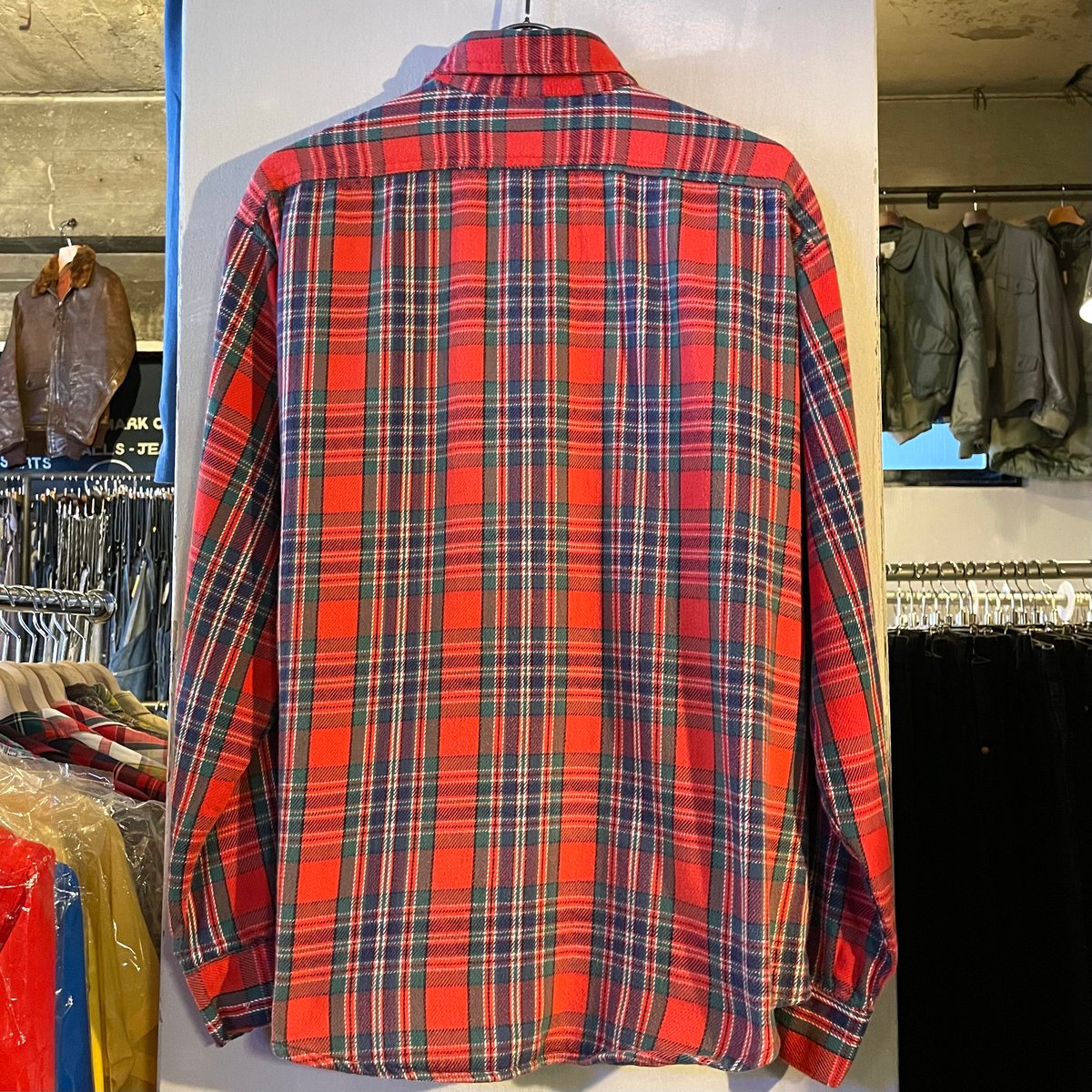 70s FIVE BROTHER L/S ネルシャツ USA製 Size L ファイブブラザー 70s FIVE BROTHER L/S ネルシャツ USA製 Size L ファイブブラザー