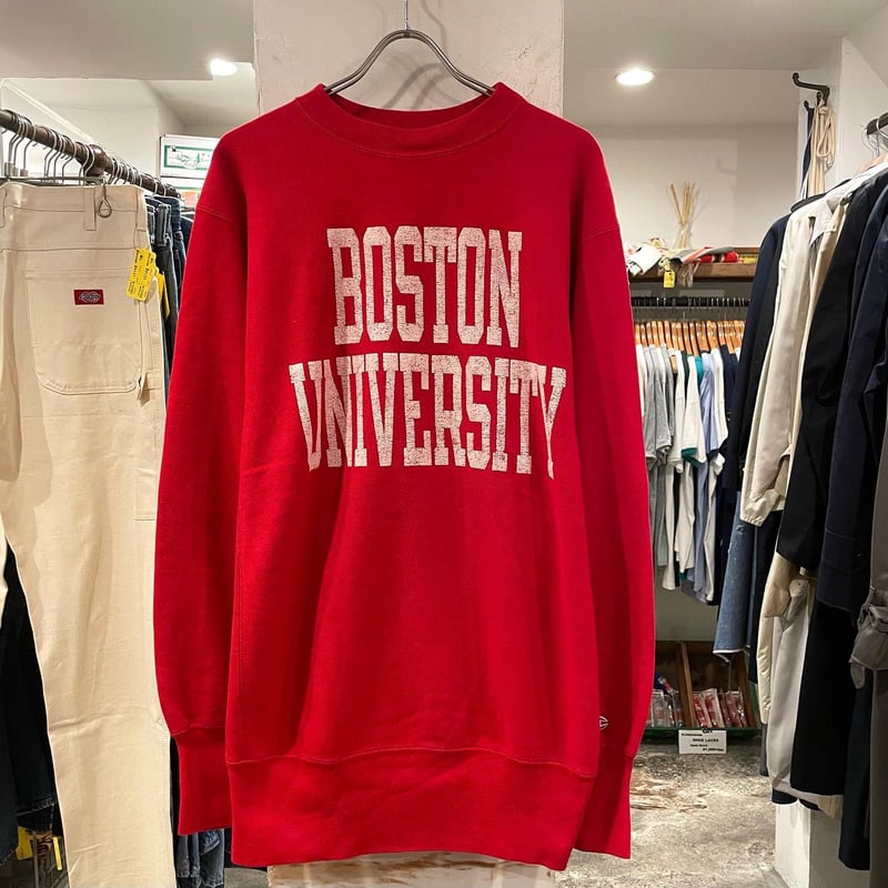 SHO ＊プロフ必読＊様 90s usa製 チャンピオン　リバースウィーブ Champion リバースウィーブ reverse weave BOSTON UNIVERSI