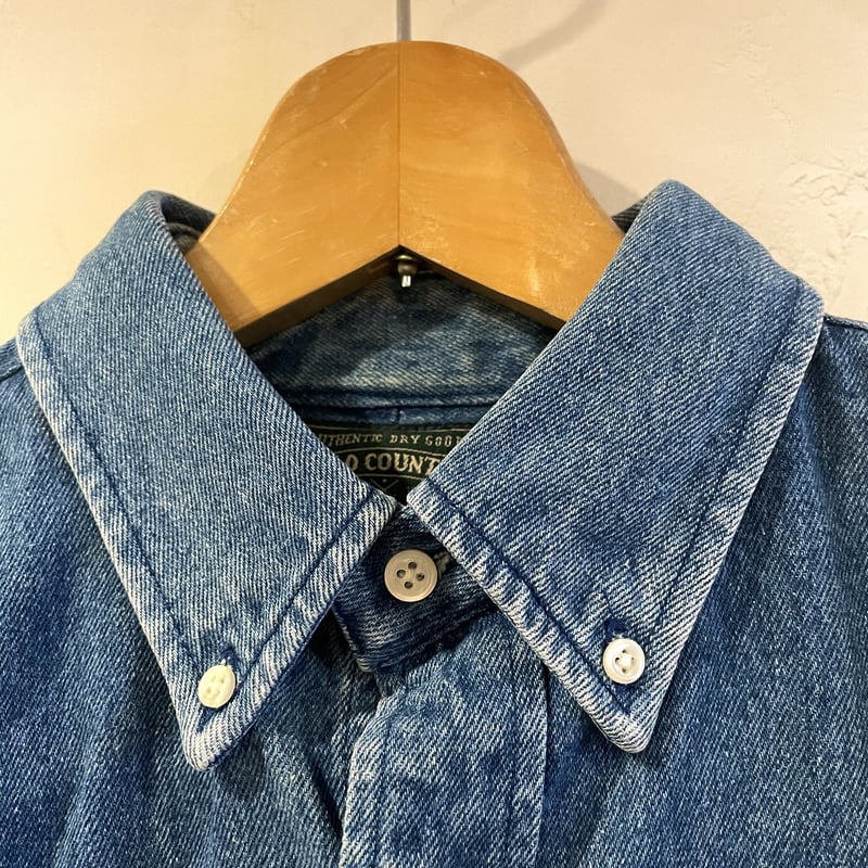 POLO COUNTRY 90s デニムボタンダウンシャツ ポロカン ラルフローレン 