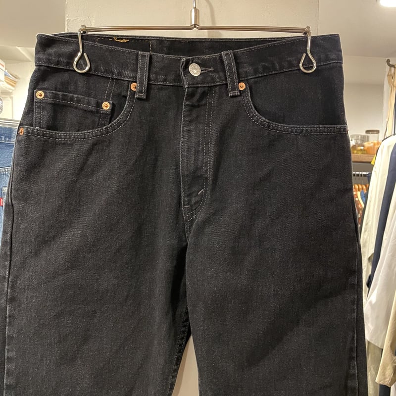 Levi's 505-0260 ブラックデニムパンツ リーバイス USA製 （S0846） 