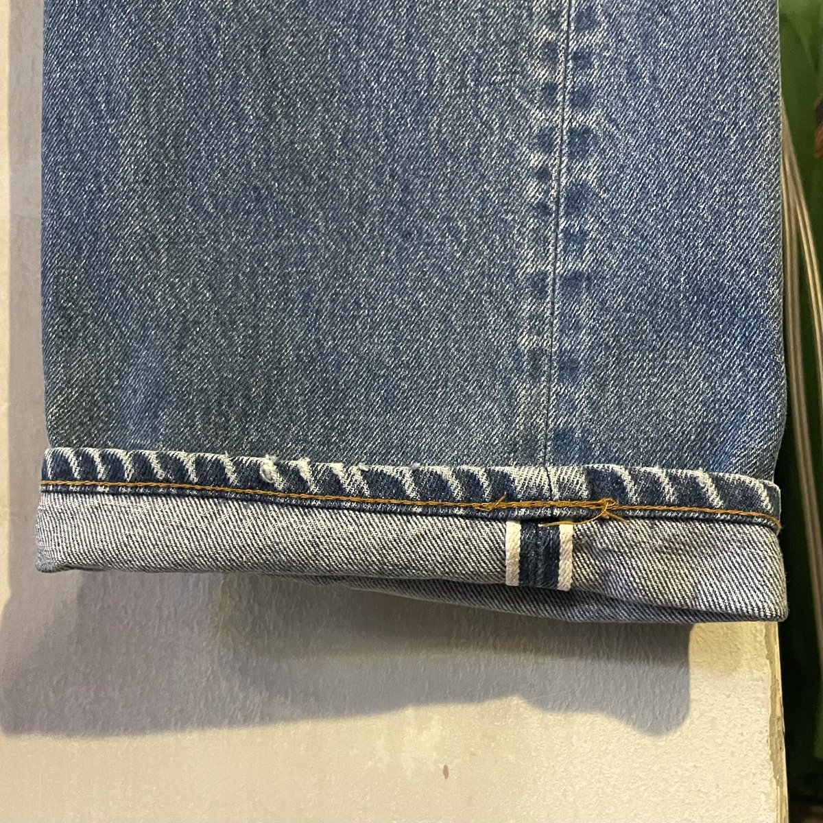 80s Levi's 501 35×33 赤耳 ボタン裏555 ヴィンテージデニム USA 80s Levi's 501 35×33 赤耳 ボタン裏555 ヴィンテージデニム USA
