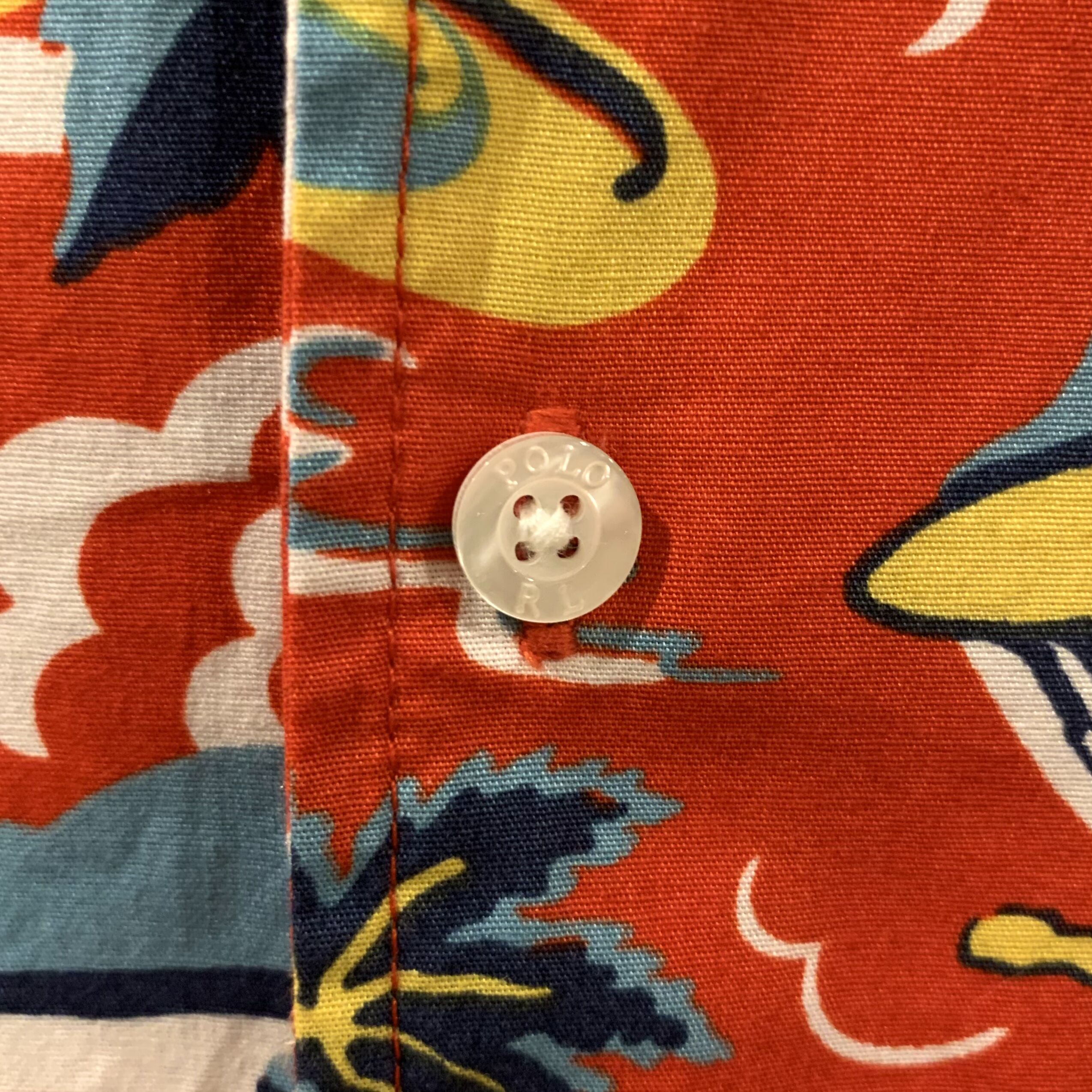 POLO RALPH LAUREN S/Sアロハシャツ ラルフローレン オープンカラー