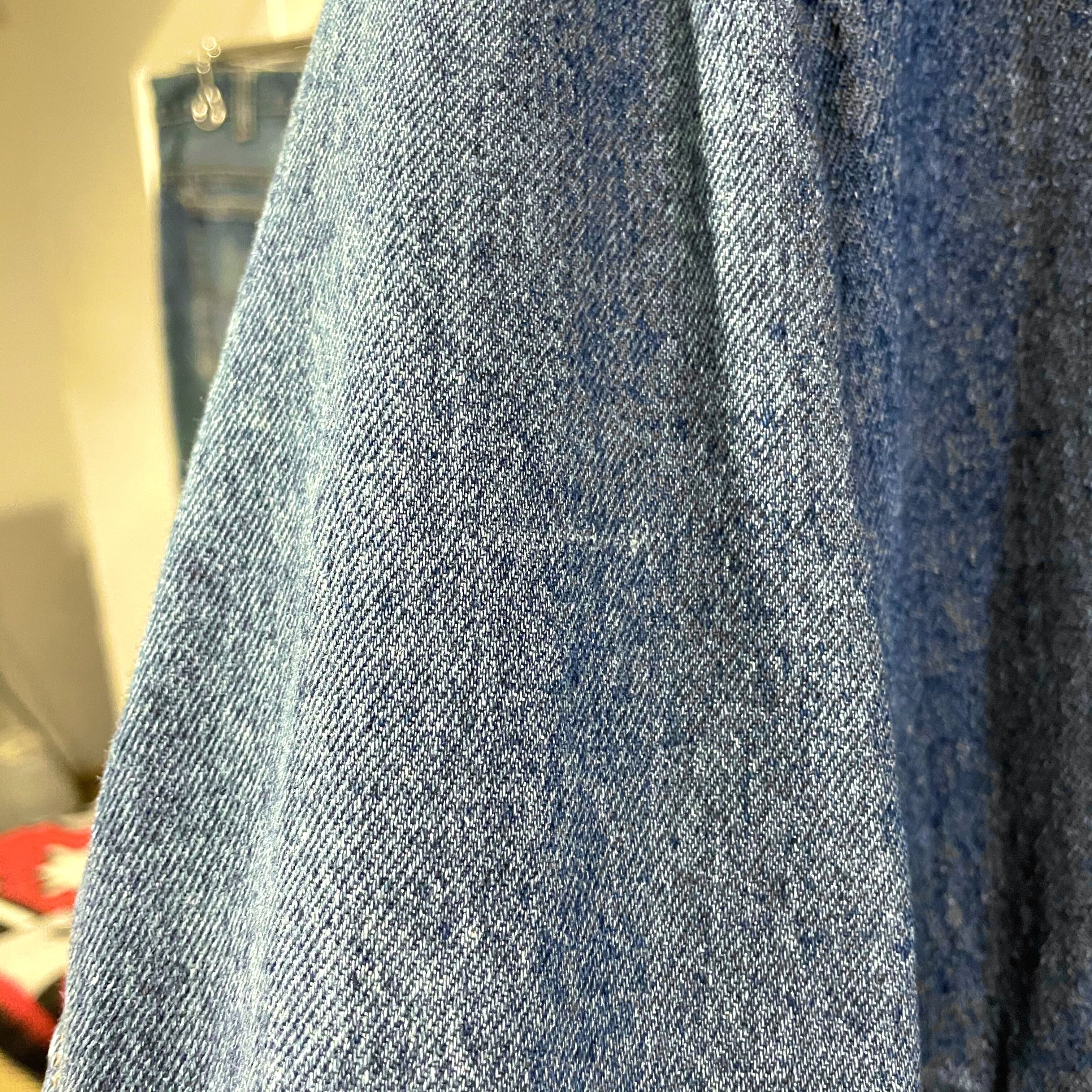 Levis 75070-9514 90s USA製 デニムロングコート 襟コーデュロイ デカパ