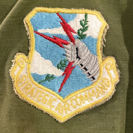 70s　US AIR FORCE　M-65 Field Jacket　2ndタイプ　ミリタリージャケット　アルミジップ　1971年　(S2042)