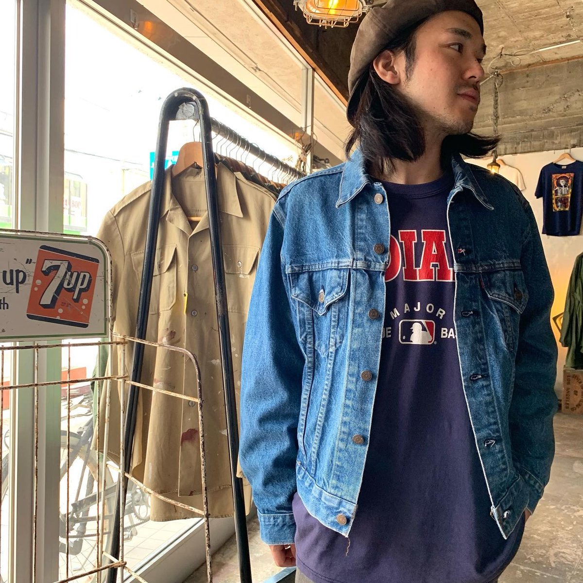 80s Levi's 70505 0213 リーバイス デニムジャケット USA製 （S232...